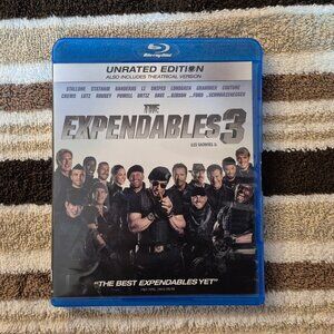 The Expendables 3 [Blu-ray, 2014) Unrated Edition, Includes Theatrical Version *